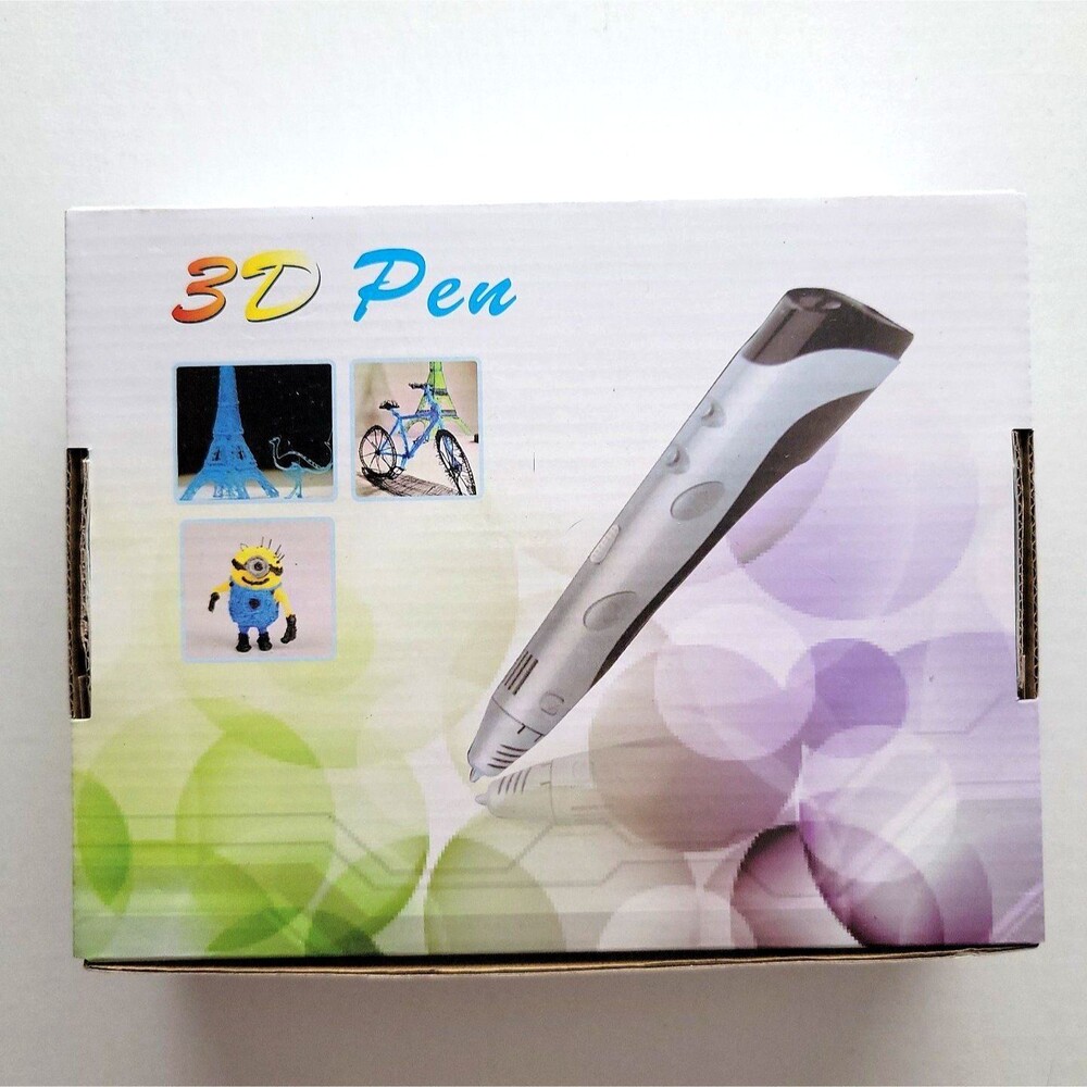 3 D Printing Drawing Pen w/ Supplies includes 3D filament